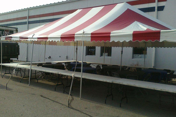 Tent, Tables, Chairs Rental Milwaukee
