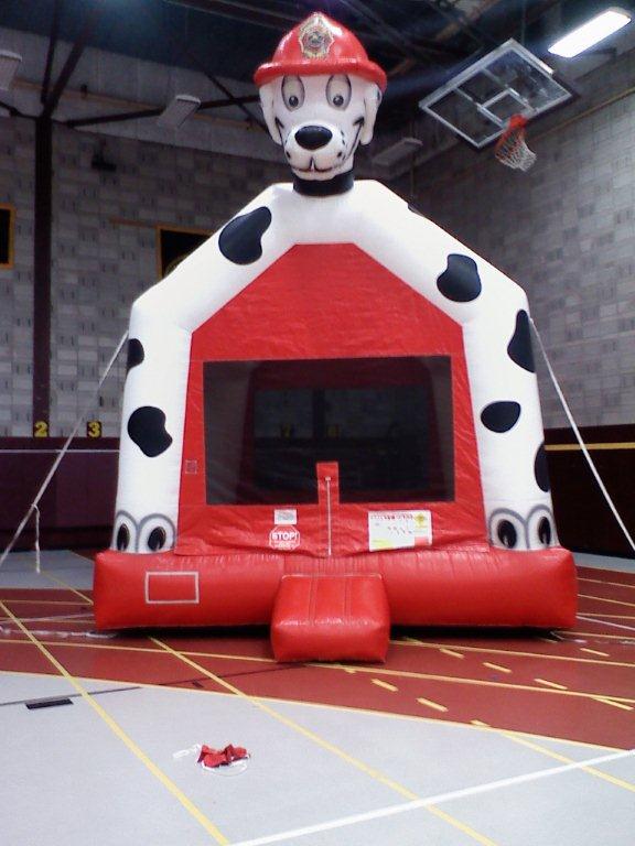 Inflatable Dalmatian Bounce House