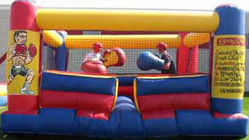 Inflatable Bouncy Boxing Ring High School Post Prom Ideas