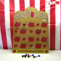 Apple Worm Dart Carnival Game