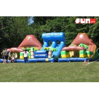 Obstacle Course Inflatable - Tropical Wave