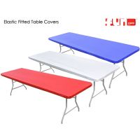 Eight Foot Table Elastic Fitted Kwik Cover