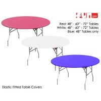 Round Table - Round Fitted Cover