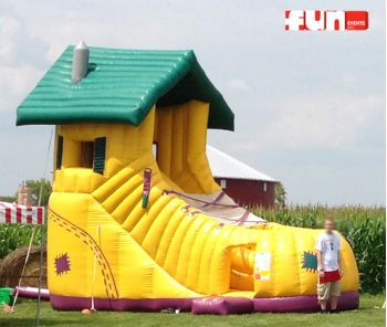 Slide Inflatable - Old Woman In A Shoe